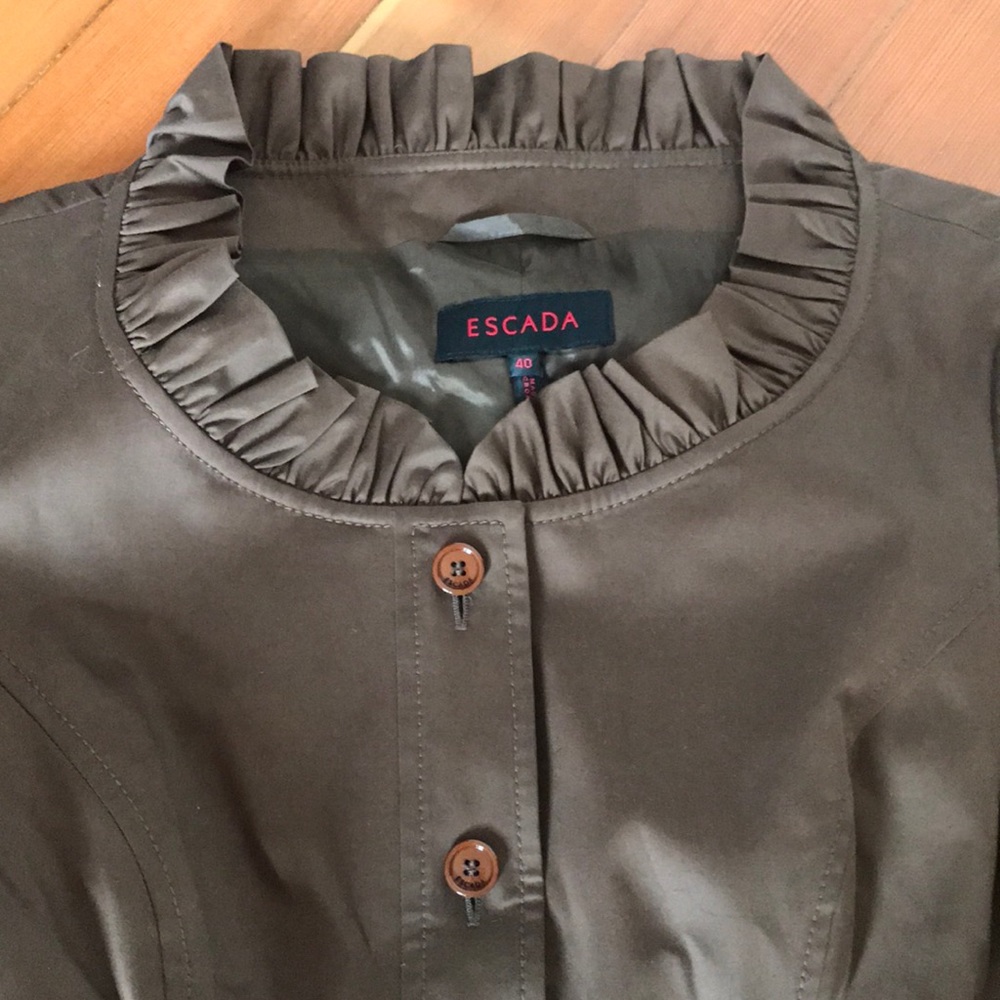 Escada matching top and skirt